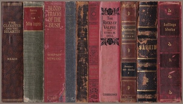 Корешок обложки книги