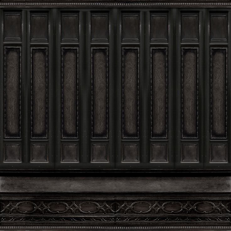 Буазери темное дерево