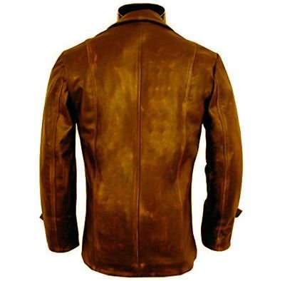 Состаренная кожаная куртка