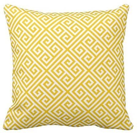 Подушка желтый