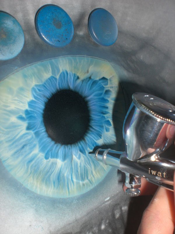 Картины аэрографом