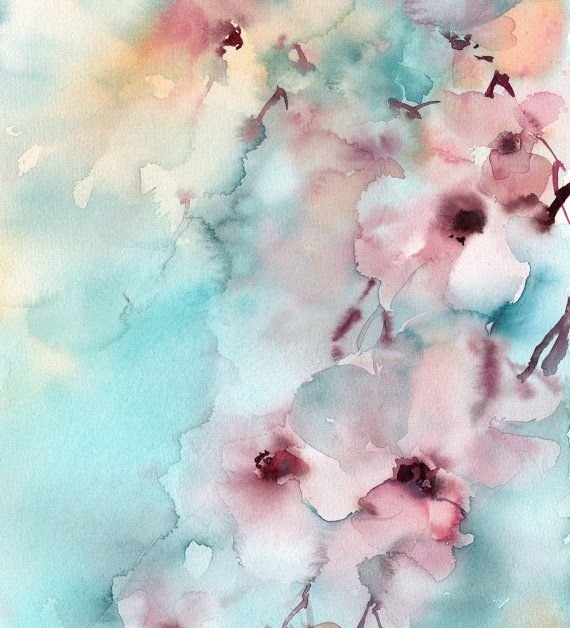 Акварельный фон