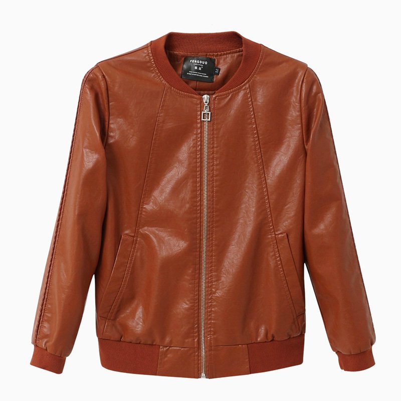 Текстура кожаной куртки