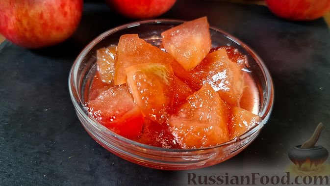 Яблочное варенье дольками на зиму