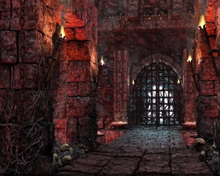 Замок Бастинды интерьер Готика