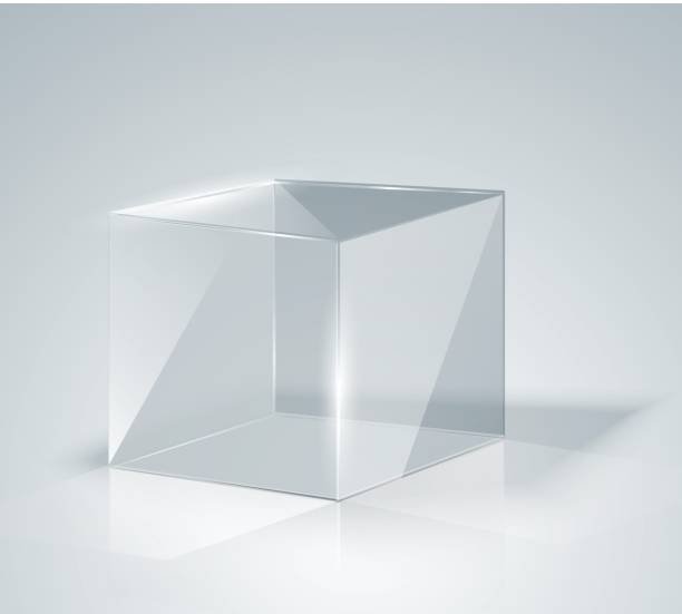 Стеклянный кубик