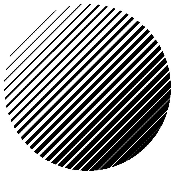 Круг в полоску