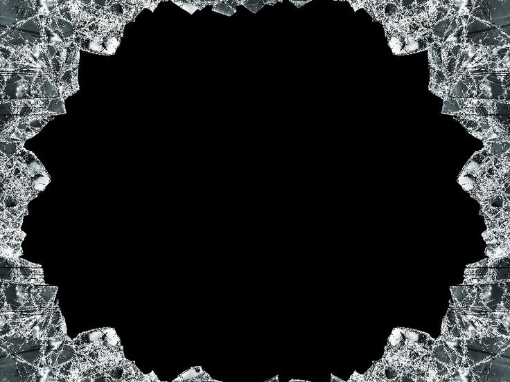 Рамка разбитое стекло