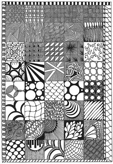 Дудлинг танглы