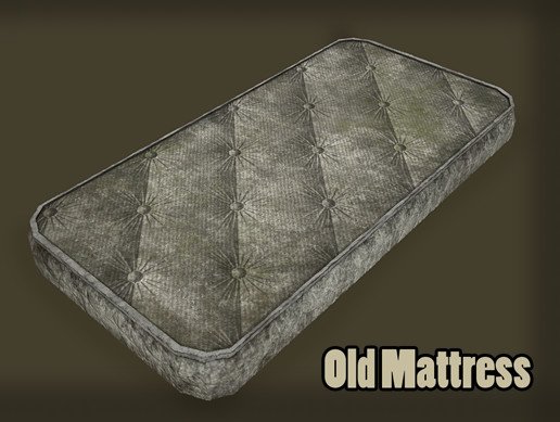 Текстура старого матраса