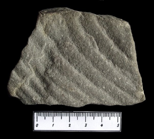 Текстуры осадочных пород в керне