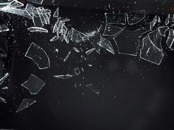 Текстура битого стекла
