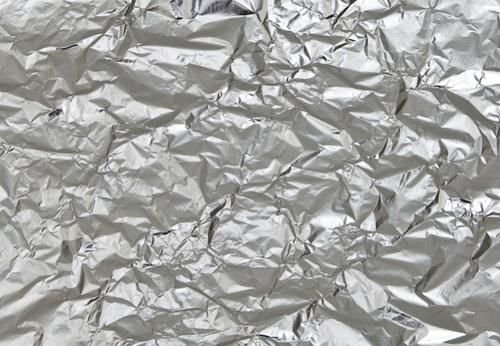 Мятая фольга