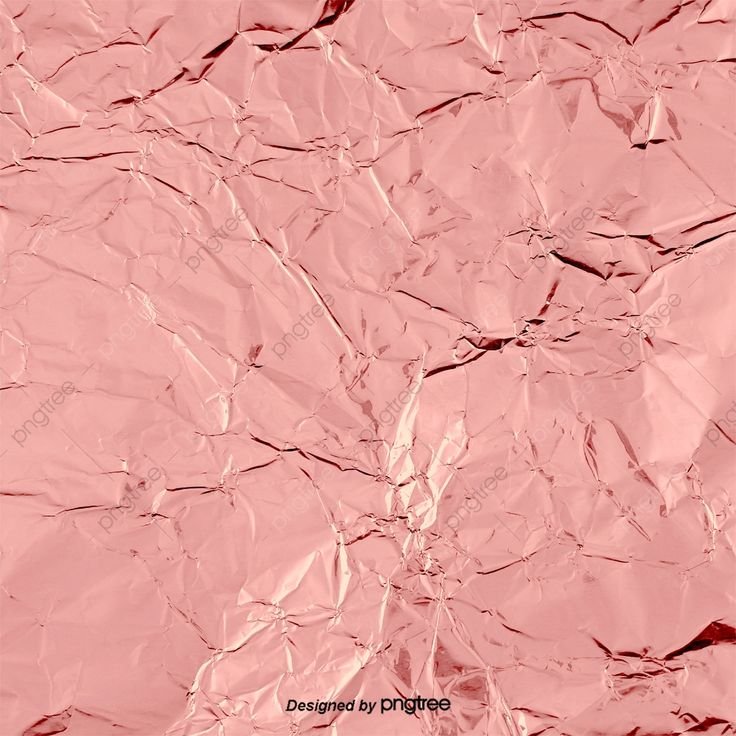 Розовая фольга