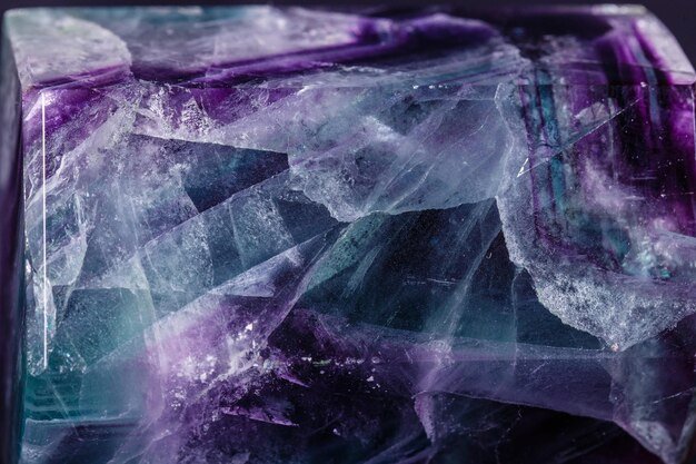 Флюорит срез