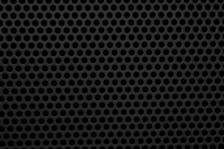 Перфорированная сетка черная