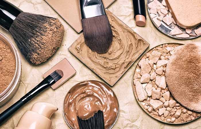 Косметика пудра