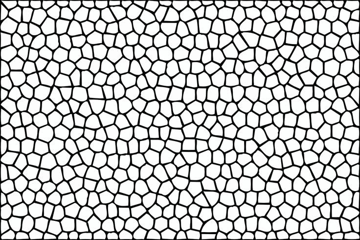 Гексагональная сетка а4