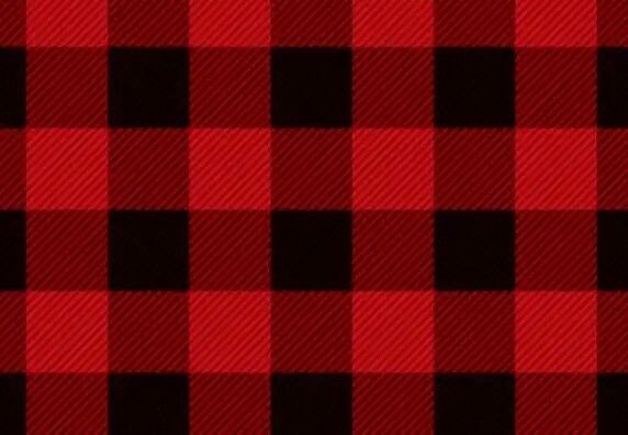 Ткань красная в черную клетку