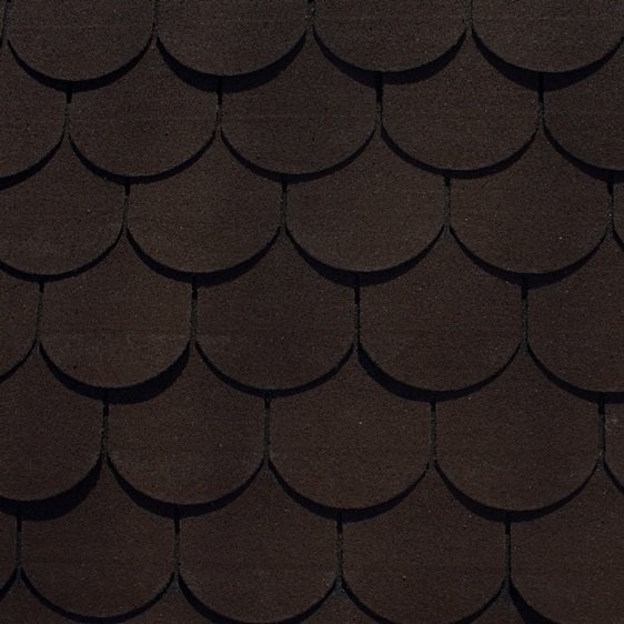 ROOFSHIELD гибкая черепица чёрный янтарь