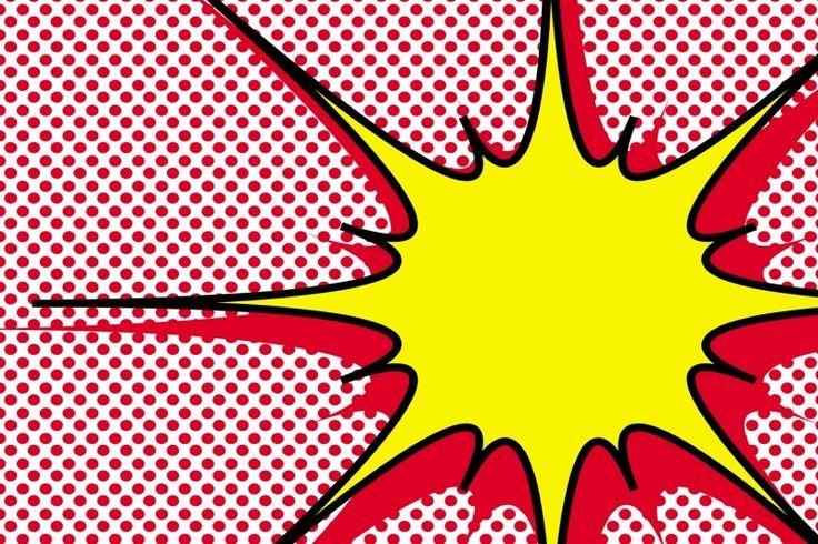 Поп арт фон