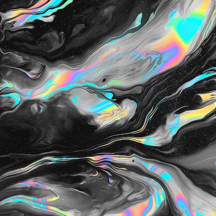 Цветные разводы