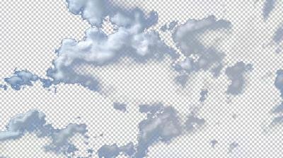 Облака прозрачные