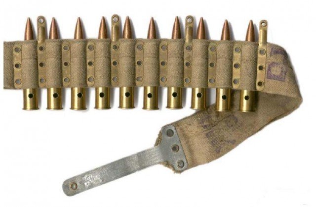 Патронная лента пулемета Максим