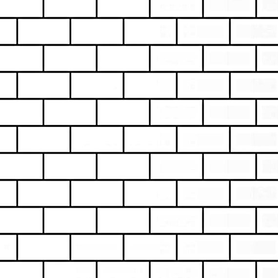 Кирпичная кладка черно белая
