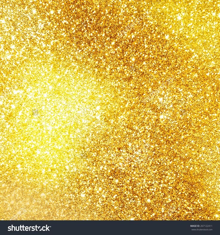 Золотые блестки