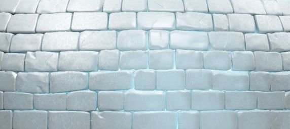 Кирпичики из льда