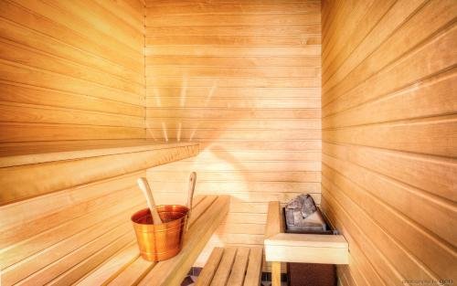 Деревянный фон баня