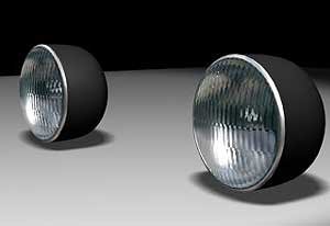 3d модели фар