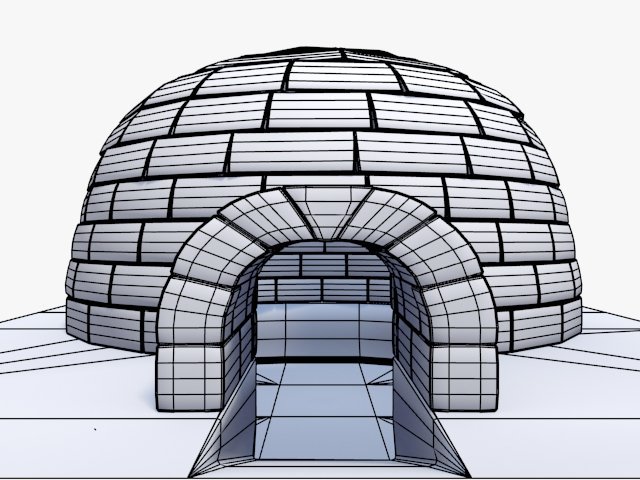 Модель иглу