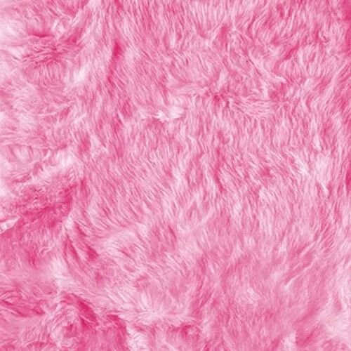 Розовый мех