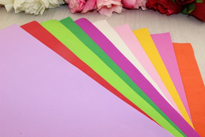 Мягкая бумага фоамиран