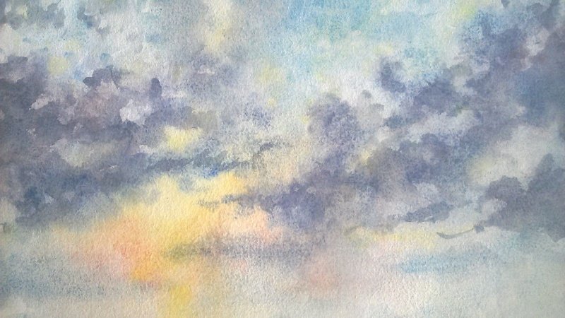 Акварельный фон