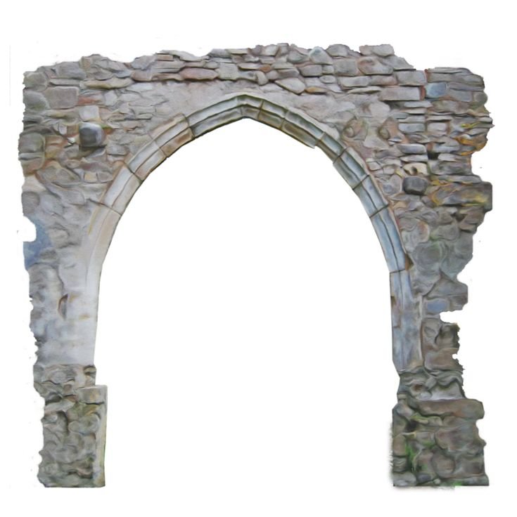 Каменная арка замка
