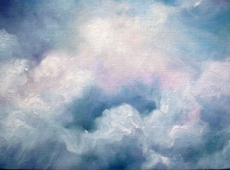 Облака живопись