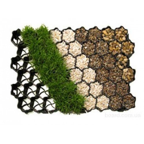 Экопарковка газонная решетка