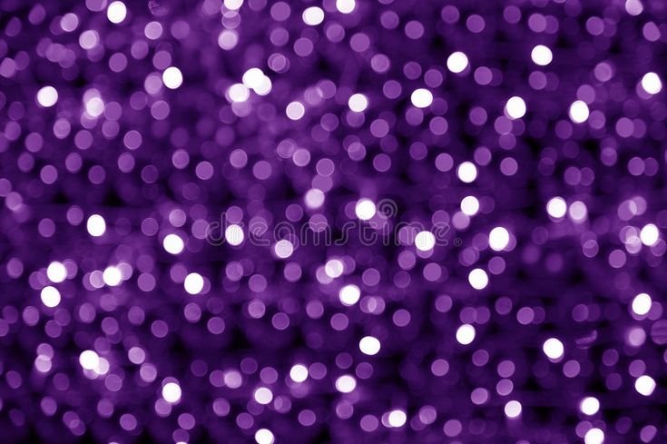 Сиреневые блестки