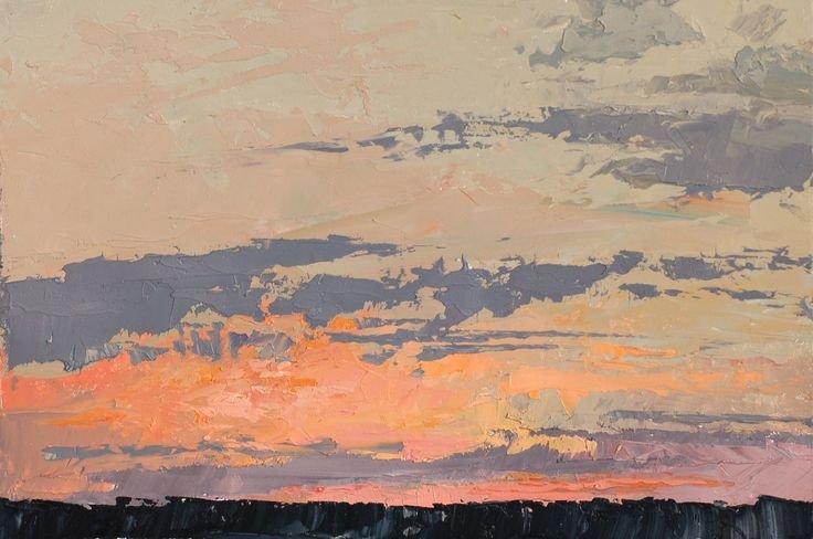 Художник Владимир Туричев. Небо мастихин