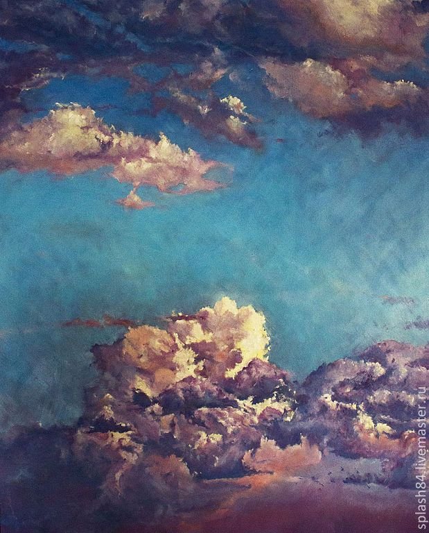 Небо картины художников