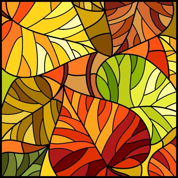 Осенний витраж