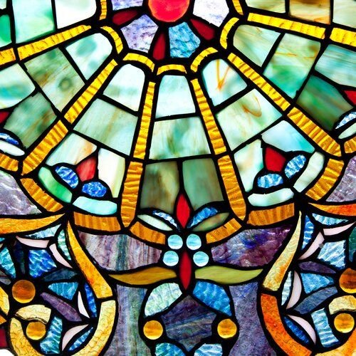 Витраж Тиффани текстура