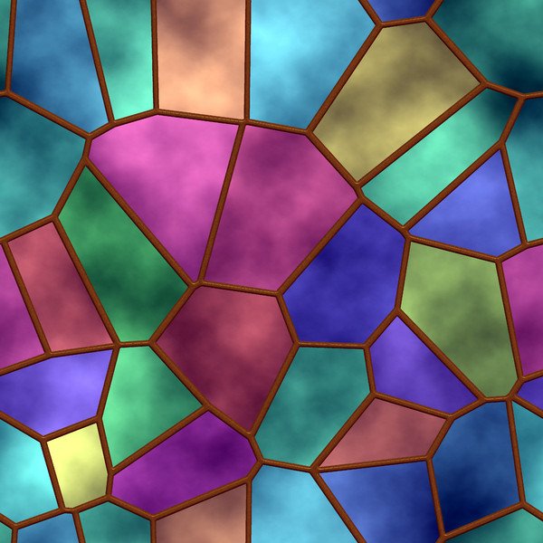 Фактура цветного стекла