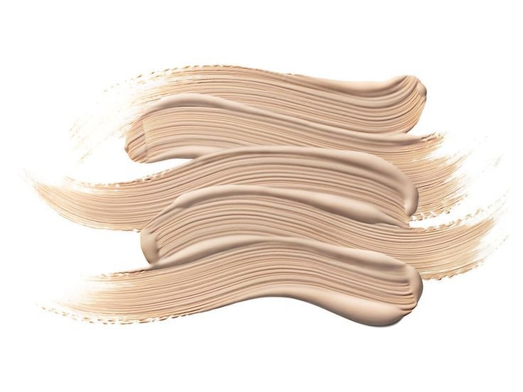 Бежевые мазки краски