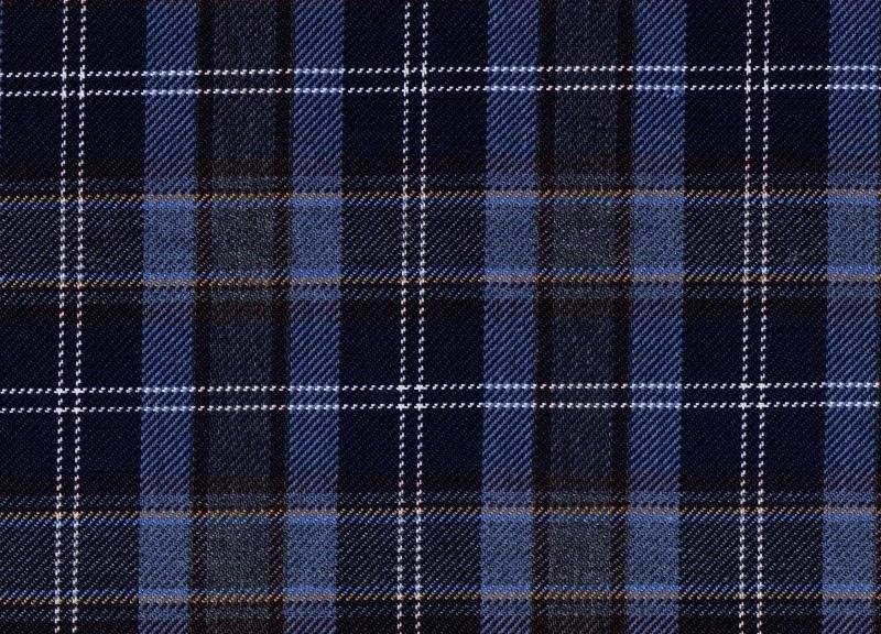 Тартан синий