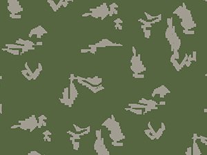 Сталкер в камуфляже берёзка