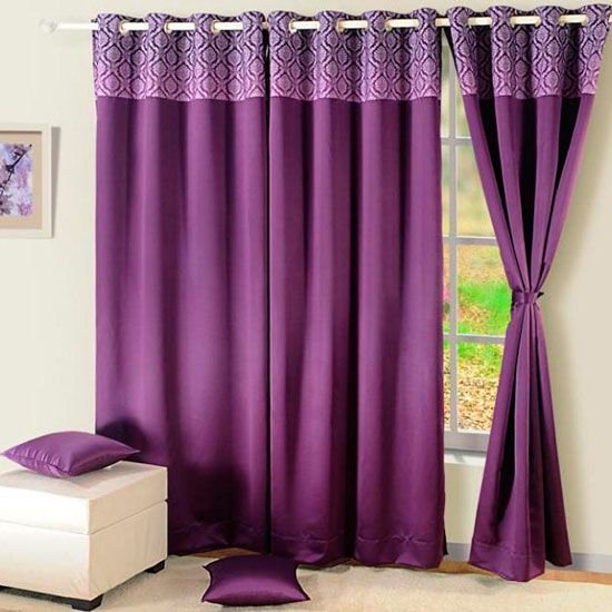 Шторы фиолетовый